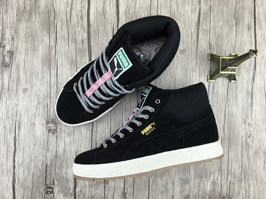 Puma Suede High-Top Women Skate Sneaker--011